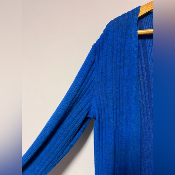 UMGEE Royal BLUE Long DUSTER Cardigan - Picture 7 of 12